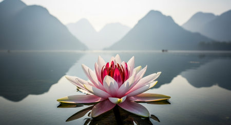 Nature Growth and Blooming Flowers Collection â Seedlings, Lotus Water Lilies, Roses, Sunflowers, Tulips, Lavender Fields and Garden Landscapes.の写真素材