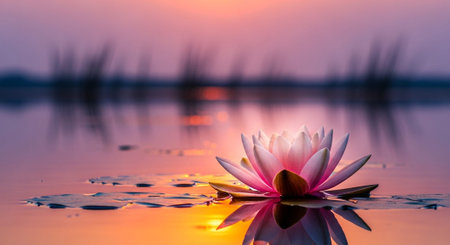 Nature Growth and Blooming Flowers Collection â Seedlings, Lotus Water Lilies, Roses, Sunflowers, Tulips, Lavender Fields and Garden Landscapes.の写真素材