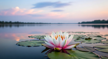 Nature Growth and Blooming Flowers Collection â Seedlings, Lotus Water Lilies, Roses, Sunflowers, Tulips, Lavender Fields and Garden Landscapes.の写真素材