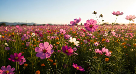 Nature Growth and Blooming Flowers Collection â Seedlings, Lotus Water Lilies, Roses, Sunflowers, Tulips, Lavender Fields and Garden Landscapes.の写真素材