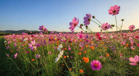 Nature Growth and Blooming Flowers Collection â Seedlings, Lotus Water Lilies, Roses, Sunflowers, Tulips, Lavender Fields and Garden Landscapes.の写真素材
