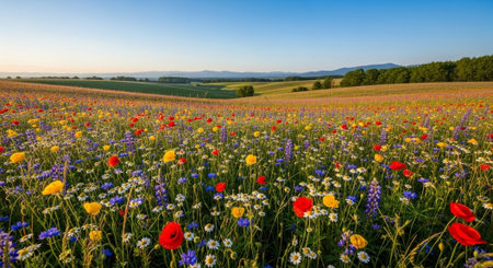 Nature Growth and Blooming Flowers Collection â Seedlings, Lotus Water Lilies, Roses, Sunflowers, Tulips, Lavender Fields and Garden Landscapes.の写真素材