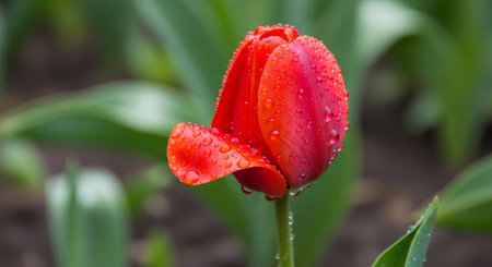 Nature Growth and Blooming Flowers Collection â Seedlings, Lotus Water Lilies, Roses, Sunflowers, Tulips, Lavender Fields and Garden Landscapes.の写真素材