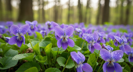Nature Growth and Blooming Flowers Collection â Seedlings, Lotus Water Lilies, Roses, Sunflowers, Tulips, Lavender Fields and Garden Landscapes.の写真素材