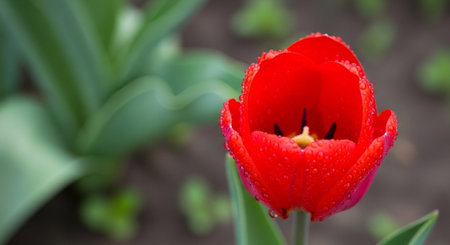 Nature Growth and Blooming Flowers Collection â Seedlings, Lotus Water Lilies, Roses, Sunflowers, Tulips, Lavender Fields and Garden Landscapes.の写真素材