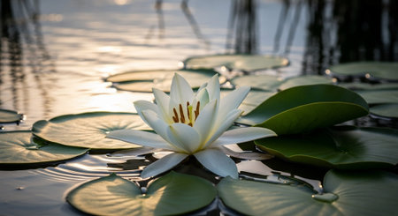 Nature Growth and Blooming Flowers Collection â Seedlings, Lotus Water Lilies, Roses, Sunflowers, Tulips, Lavender Fields and Garden Landscapes.の写真素材