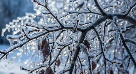 Majestic Trees and Scenic Nature Landscapes in All Seasons with Fantasy and Neon Light Concepts.