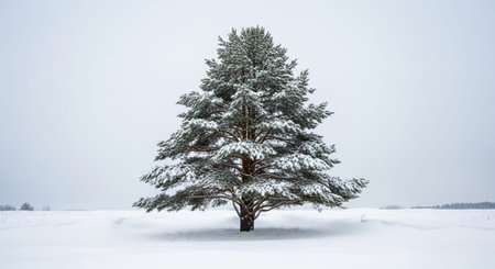 Majestic Trees and Scenic Nature Landscapes in All Seasons with Fantasy and Neon Light Concepts.