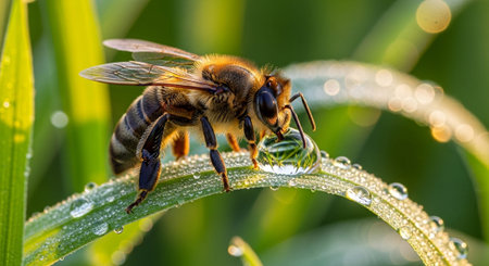 Macro Insect Photography Collection â Bees, Beetles, Spiders, Honeycomb, Dragonflies, Coral Reef and Wildlife Nature Backgrounds.の写真素材
