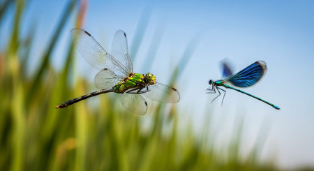 Macro Insect Photography Collection â Bees, Beetles, Spiders, Honeycomb, Dragonflies, Coral Reef and Wildlife Nature Backgrounds.の写真素材