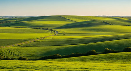 Organic Healthy Food, Fresh Fruits and Vegetables, Farm Animals and Scenic Countryside Landscape Collection.の写真素材