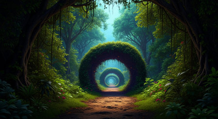 Organic Healthy Food, Fresh Fruits and Vegetables, Farm Animals and Scenic Countryside Landscape Collection.の写真素材