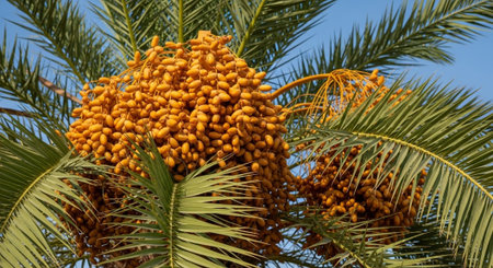 Fresh Ripe Fruits Isolated on Natural Background â€“ Healthy Organic Tropical Fruit.