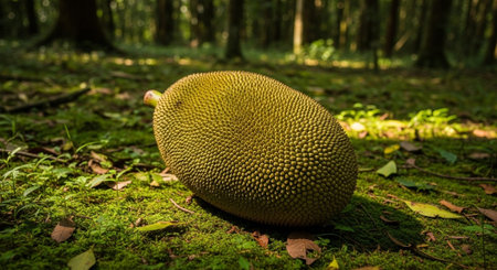 Fresh Ripe Fruits Isolated on Natural Background â€“ Healthy Organic Tropical Fruit.