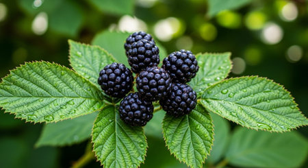 Fresh Ripe Fruits Isolated on Natural Background â€“ Healthy Organic Tropical Fruit.