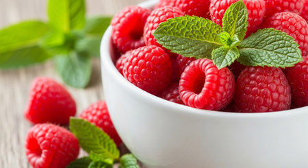 Fresh Ripe Fruits Isolated on Natural Background â Healthy Organic Tropical Fruit.の写真素材