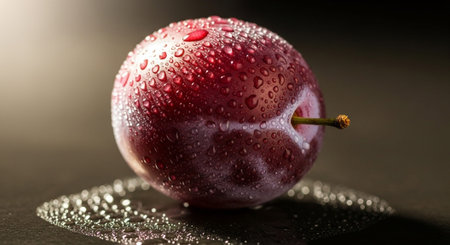 Fresh Ripe Fruits Isolated on Natural Background â Healthy Organic Tropical Fruit.の写真素材