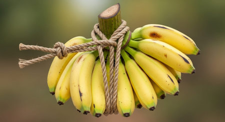 Fresh Ripe Fruits Isolated on Natural Background â Healthy Organic Tropical Fruit.の写真素材