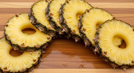 Fresh Ripe Fruits Isolated on Natural Background â€“ Healthy Organic Tropical Fruit.