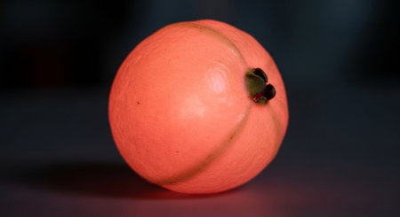 Fresh Ripe Fruits Isolated on Natural Background â Healthy Organic Tropical Fruit.の写真素材