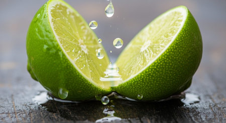 Fresh Ripe Fruits Isolated on Natural Background â€“ Healthy Organic Tropical Fruit.