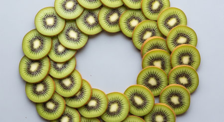 Fresh Ripe Fruits Isolated on Natural Background â€“ Healthy Organic Tropical Fruit.
