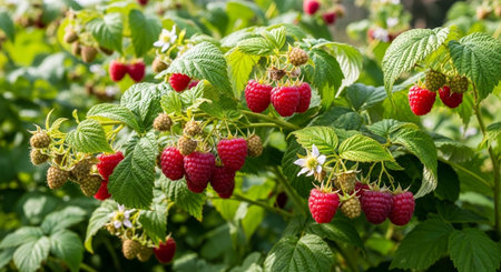 Fresh Ripe Fruits Isolated on Natural Background â€“ Healthy Organic Tropical Fruit.