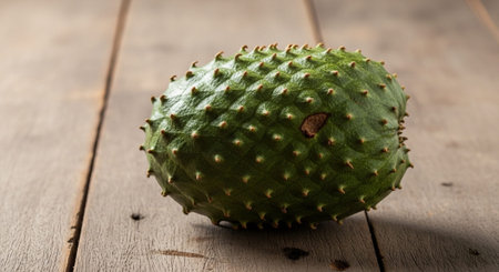 Fresh Ripe Fruits Isolated on Natural Background â€“ Healthy Organic Tropical Fruit.