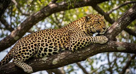 Wild Animals in Natural Habitat â Wildlife Photography Collection in Forest, Savannah, Snow and Sunset Landscapes.の写真素材