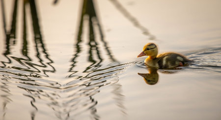 Wild Animals in Natural Habitat â Wildlife Photography Collection in Forest, Savannah, Snow and Sunset Landscapes.の写真素材