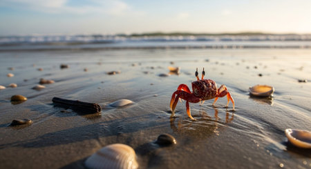 Wild Animals in Natural Habitat â Wildlife Photography Collection in Forest, Savannah, Snow and Sunset Landscapes.の写真素材