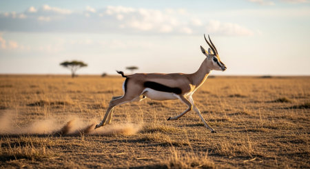 Wild Animals in Natural Habitat â Wildlife Photography Collection in Forest, Savannah, Snow and Sunset Landscapes.の写真素材