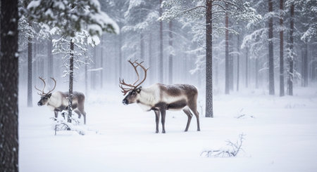 Wild Animals in Natural Habitat â€“ Wildlife Photography Collection in Forest, Savannah, Snow...