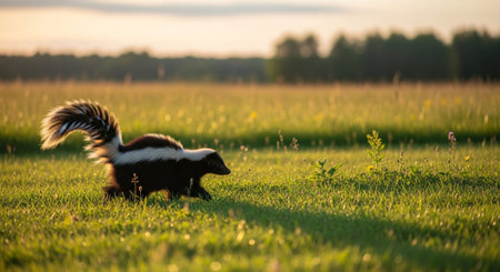 Wild Animals in Natural Habitat â Wildlife Photography Collection in Forest, Savannah, Snow and Sunset Landscapes.の写真素材