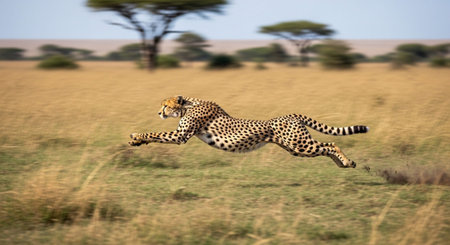 Wild Animals in Natural Habitat â Wildlife Photography Collection in Forest, Savannah, Snow and Sunset Landscapes.の写真素材