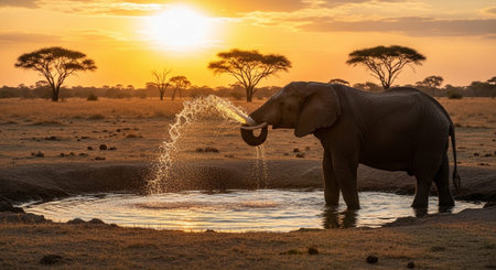 Wild Animals in Natural Habitat â€“ Wildlife Photography Collection in Forest, Savannah, Snow...