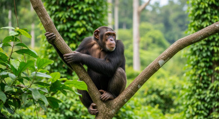 Wild Animals in Natural Habitat â Wildlife Photography Collection in Forest, Savannah, Snow and Sunset Landscapes.の写真素材