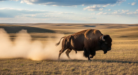 Wild Animals in Natural Habitat â Wildlife Photography Collection in Forest, Savannah, Snow and Sunset Landscapes.の写真素材