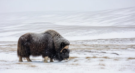 Wild Animals in Natural Habitat â Wildlife Photography Collection in Forest, Savannah, Snow and Sunset Landscapes.の写真素材