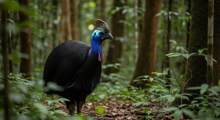 Wild Animals in Natural Habitat â Wildlife Photography Collection in Forest, Savannah, Snow and Sunset Landscapes.の写真素材