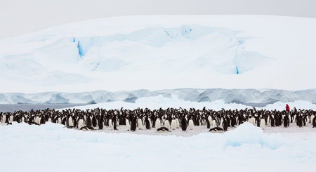 Wild Animals in Natural Habitat â Wildlife Photography Collection in Forest, Savannah, Snow and Sunset Landscapes.の写真素材