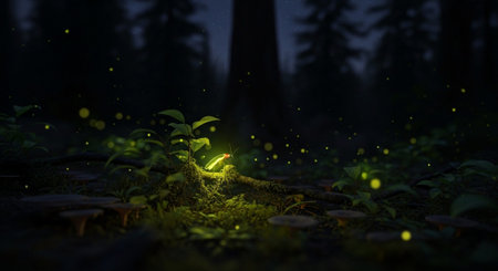 Wild Animals in Natural Habitat â Wildlife Photography Collection in Forest, Savannah, Snow and Sunset Landscapes.の写真素材