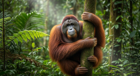 Wild Animals in Natural Habitat â Wildlife Photography Collection in Forest, Savannah, Snow and Sunset Landscapes.の写真素材