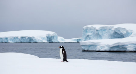 Wild Animals in Natural Habitat â Wildlife Photography Collection in Forest, Savannah, Snow and Sunset Landscapes.の写真素材