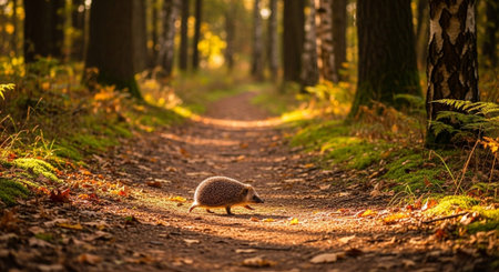 Wild Animals in Natural Habitat â Wildlife Photography Collection in Forest, Savannah, Snow and Sunset Landscapes.の写真素材