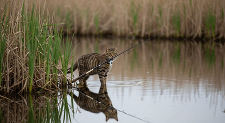 Wild Animals in Natural Habitat â Wildlife Photography Collection in Forest, Savannah, Snow and Sunset Landscapes.の写真素材