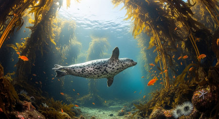 Wild Animals in Natural Habitat â€“ Wildlife Photography Collection in Forest, Savannah, Snow...