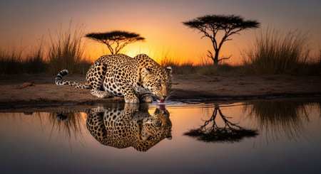 Wild Animals in Natural Habitat â€“ Wildlife Photography Collection in Forest, Savannah, Snow...