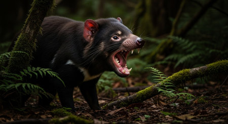 Wild Animals in Natural Habitat â Wildlife Photography Collection in Forest, Savannah, Snow and Sunset Landscapes.の写真素材