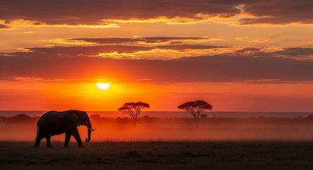 Wild Animals in Natural Habitat â€“ Wildlife Photography Collection in Forest, Savannah, Snow...